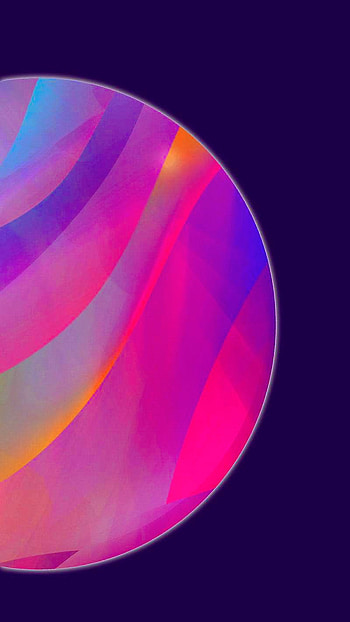 Glowing Pink Planet HD phone wallpaper