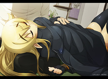 Ashikage, wall, girls, anime, new HD wallpaper