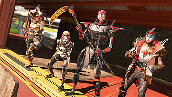 Apex Legends Season 18 - Death Dynasty Collection Event, Rampart (Apex Legends), Wraith (Apex Legends), Revenant (Apex Legends), Crypto (Apex Legends), video game, Apex Legends HD wallpaper