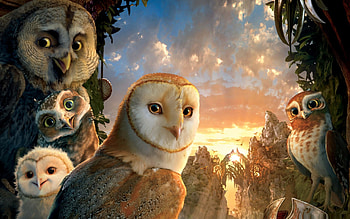 Legend of the Guardians: The Owls of Ga'Hoole, Thrilling adventure, Epic fantasy, Guardian owls HD wallpaper