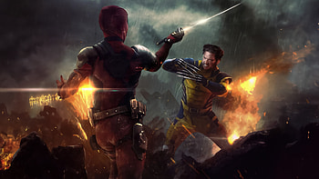 Wade And Logan, deadpool-and-wolverine, deadpool-3, deadpool, wolverine, 2024-movies, movies, hugh-jackman, superheroes, artist, artwork, digital-art HD wallpaper