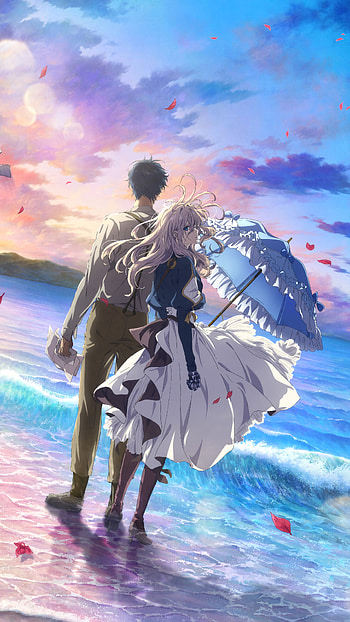 Violet Evergarden & Gilbert: Serene Sunset Anime, Violet Evergarden (Character), Anime HD phone wallpaper