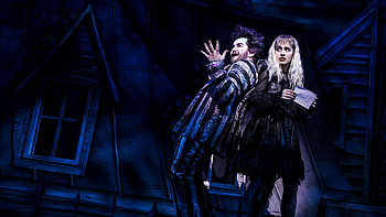 Beetlejuice: The Musical, Vibrant , Theatrical performance, Ghostly comedy HD wallpaper