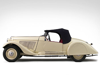 Auto, Cars, Side View, Style, Retro, Beige, Adler, 1935 HD wallpaper