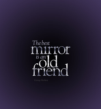 Friendship, Words, Quote, Quotation, Friend, Mirror, Utterance HD phone wallpaper