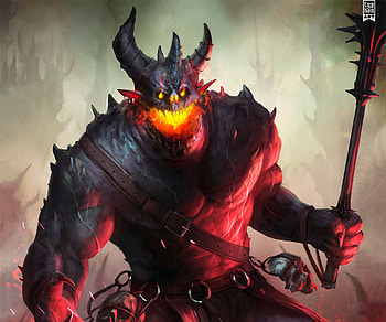 Brute Demon, dark, demon HD wallpaper