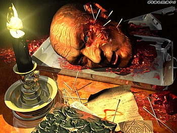 Get Ahead, horror, head HD wallpaper
