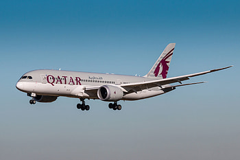 Qatar Airways, Dsseldorf nach Doha HD wallpaper