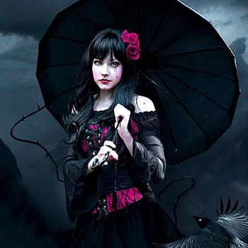 Gothic Girl, Style, Girl, Dark, Gothic HD wallpaper