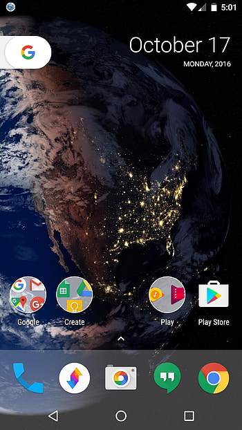 Step 3Enjoy Your New 'Live Earth' Background HD phone wallpaper