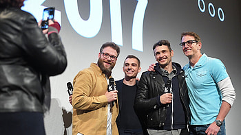 Seth Rogen, The Disaster Artist, James Franco, Dave Franco HD wallpaper
