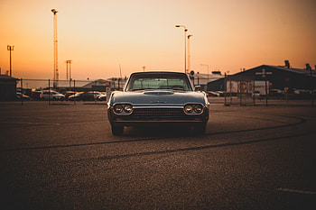 Ford Thunderbird 63, Ford car, classic car HD wallpaper