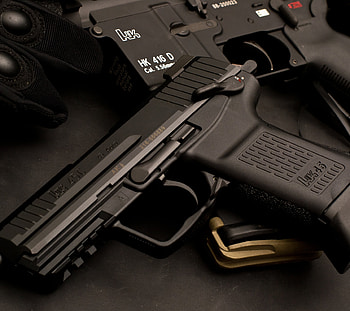 Heckler & Koch Pistol, Weapons HD wallpaper