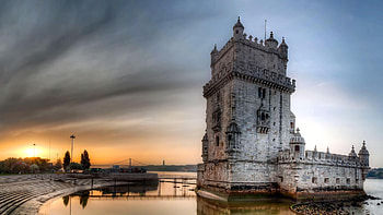 Belem Tower, Lisbon , resolution, Cityscape HD wallpaper