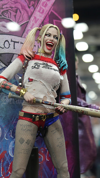 Harley Quinn, Suicide Squad, Margot Robbie, Best movies HD phone wallpaper