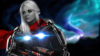 Ciri With Gun , ciri, the-witcher-3, games, artwork, artist, digital-art, artstation HD wallpaper
