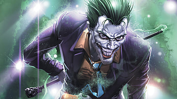 Joker Evil Laugh , joker, superheroes, artwork HD wallpaper
