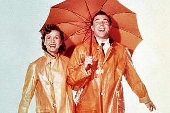 Don and Kathy, Singin' in the Rain HD wallpaper