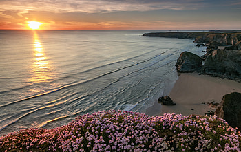 Beautiful Beach Horizon, beach, horizon, nature HD wallpaper