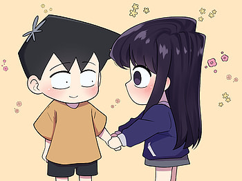 Komi Shouko & Tadano Hitohito, Komi Shouko, Tadano Hitohito, Anime, Komi Can't Communicate HD wallpaper