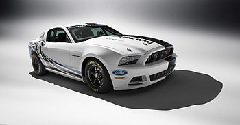 Twin Turbo, Ford mustang, white sports car HD wallpaper