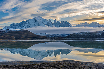 Torres del Paine Reflection: Stunning Nature, reflection, nature, Torres del Paine HD wallpaper