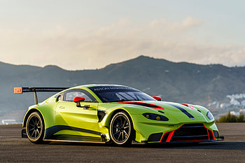 Aston Martin Vantage GTE, race car, 2018 HD wallpaper