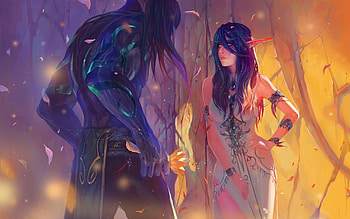 Tyrande World Of Warcraft, world-of-warcraft, games, chenbo HD wallpaper