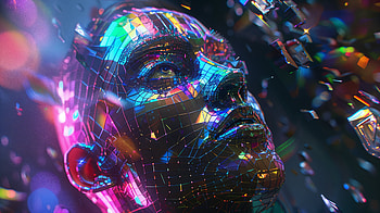 Artistic Human Face | Stunning Ultra, artistic, human, face, 3D Art, Digital artwork HD wallpaper