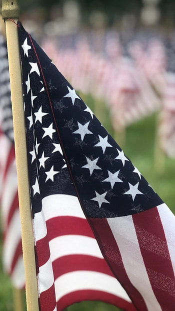 Memorial Day, American, USA Flags HD phone wallpaper