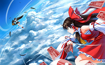 Touhou HD wallpaper