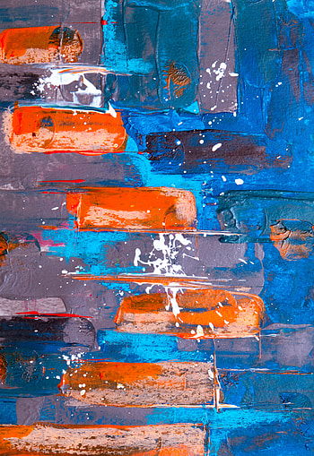 Abstract, Multicolored, Motley, Texture, Textures, Paint, Stains, Spots, Canvas, Modern Art, Contemporary Art, Smears, Strokes HD phone wallpaper