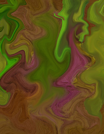 Abstract, Waves, Divorces, Multicolored, Motley, Paint, Fluid Art HD phone wallpaper