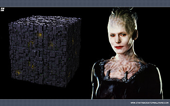 Star Trek Borg Queen - Star Trek computer HD wallpaper