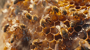 Honeybee Haven - Beehive, Beehive HD wallpaper