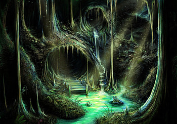 Fantasy Land, abstract, fantasy, art, land HD wallpaper