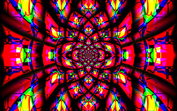 Fractal, colorful, art, desigh HD wallpaper