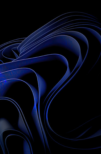 Windows 11 Midnight Wave ( ) | Sapphire Windows 11 Mobile Flow, technology, Windows 11 HD phone wallpaper