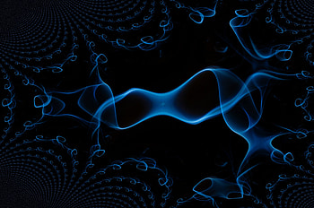 Abstract, Smoke, Lines, Black Background HD wallpaper