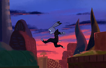 Judy Hopps Jump from Zootopia TV Show, TV Show, Zootopia, Judy Hopps, jump HD wallpaper