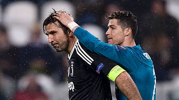 Cristiano Ronaldo, Gianluigi Buffon HD wallpaper