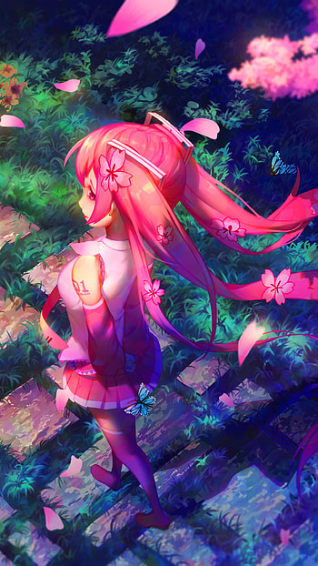 Hatsune Miku Dreamscape: Vibrant Anime Vocaloid , Hatsune Miku, Anime, Vocaloid HD phone wallpaper