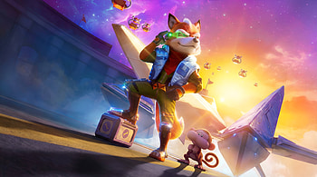 Super Mario Galaxy Movie — Fox McCloud Cartoon, Movie, The Super Mario Galaxy Movie, Fox McCloud, Cartoon HD wallpaper