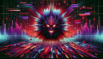 Cyber Virus Infection, virus, Digital Art, monster, Abstract, futuristic HD wallpaper