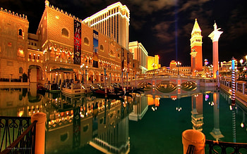 Architecture, Landscape, Cities, Night, Las Vegas HD wallpaper