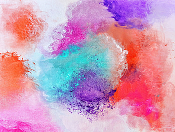 Colorful, texture, spots, art HD wallpaper