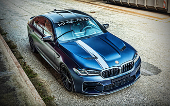 Manhart MH5 GTR, view from above, 2021 cars, supercars, BMW F90, 2021 BMW M5, german cars, F90, R, BMW HD wallpaper