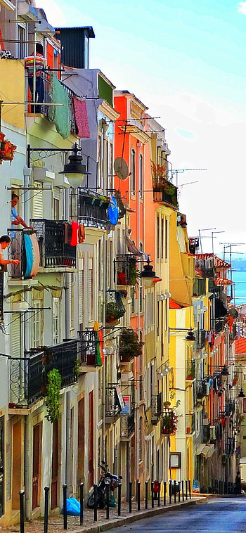 Portugal, Lisbon cityscape, High definition, Urban charm HD phone wallpaper