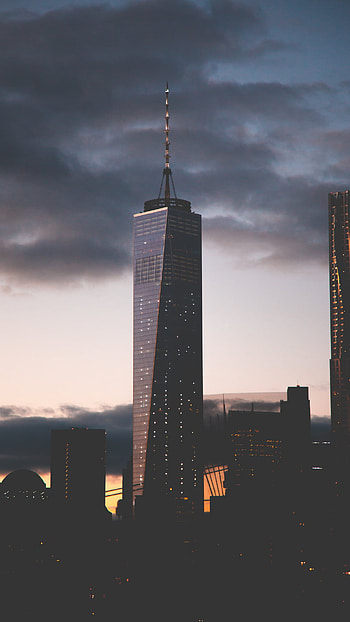 dom Tower, New York skyline, One World Trade Center, Manhattan HD phone wallpaper
