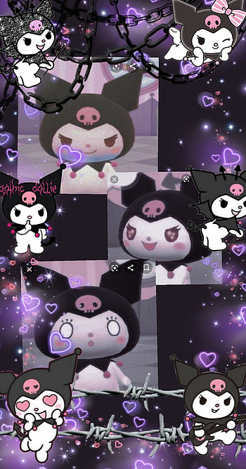 kuromi, hellokitty, yeaaa HD phone wallpaper